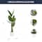 American Art Decor 5ft. Realistic Artificial Palm Tree in White Pot
